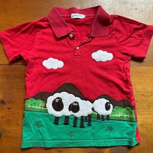 Boutique Irish Polo Shirt Age 6